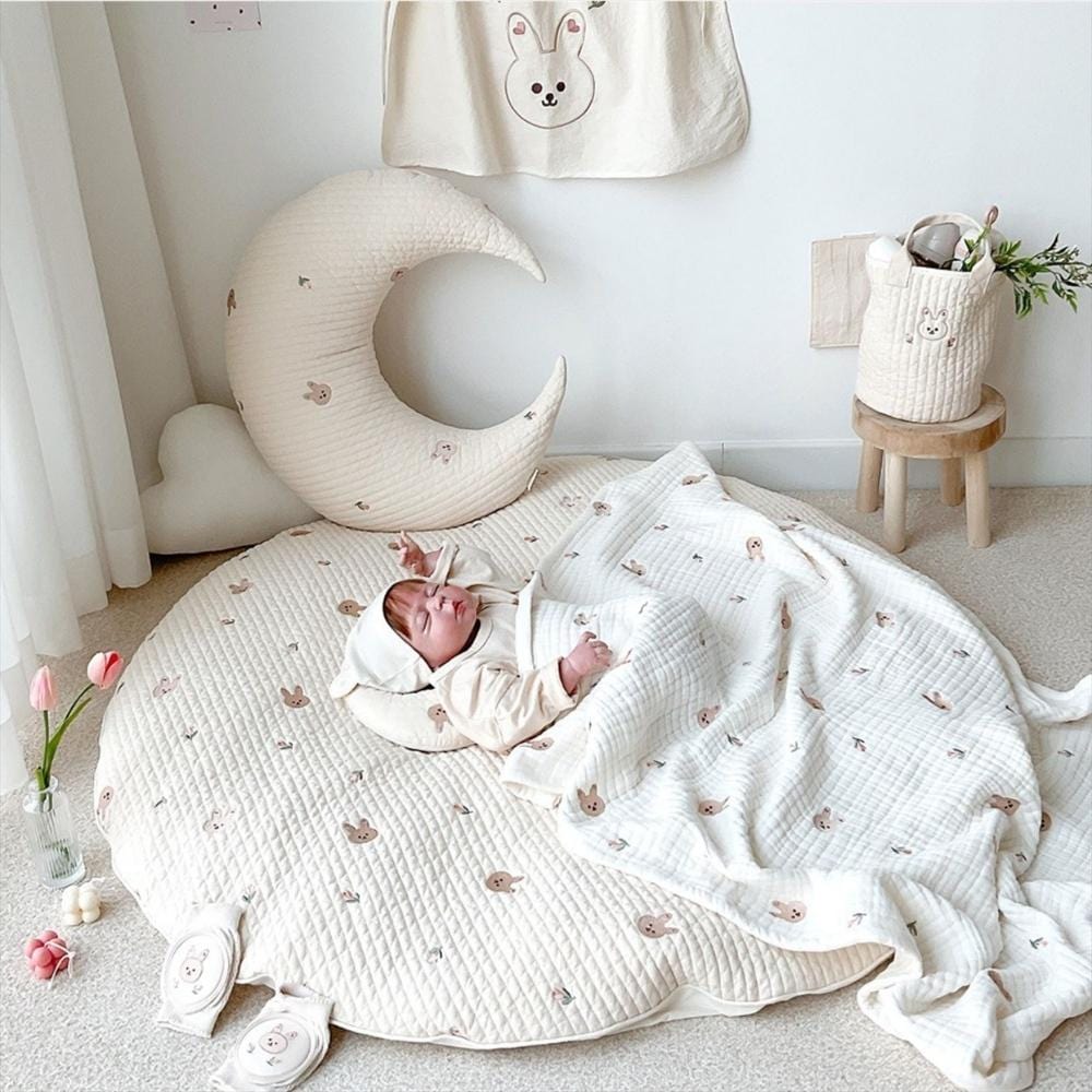Coussin | A langer pour bébé 85 cm / Blanc Cassé