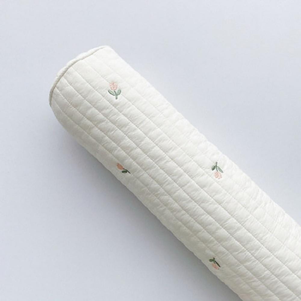 Coussin | Boudin Lit Bébé 10x60 cm / Blanc