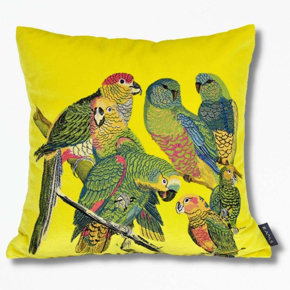Coussin Brodé | NirvanaPillow™ 30 x 50 cm / Jaune