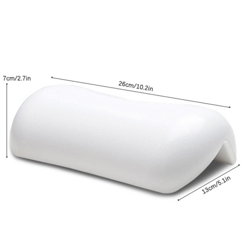Coussin De Bain | NirvanaPillow™ 26 x13 x 7 cm / Blanc