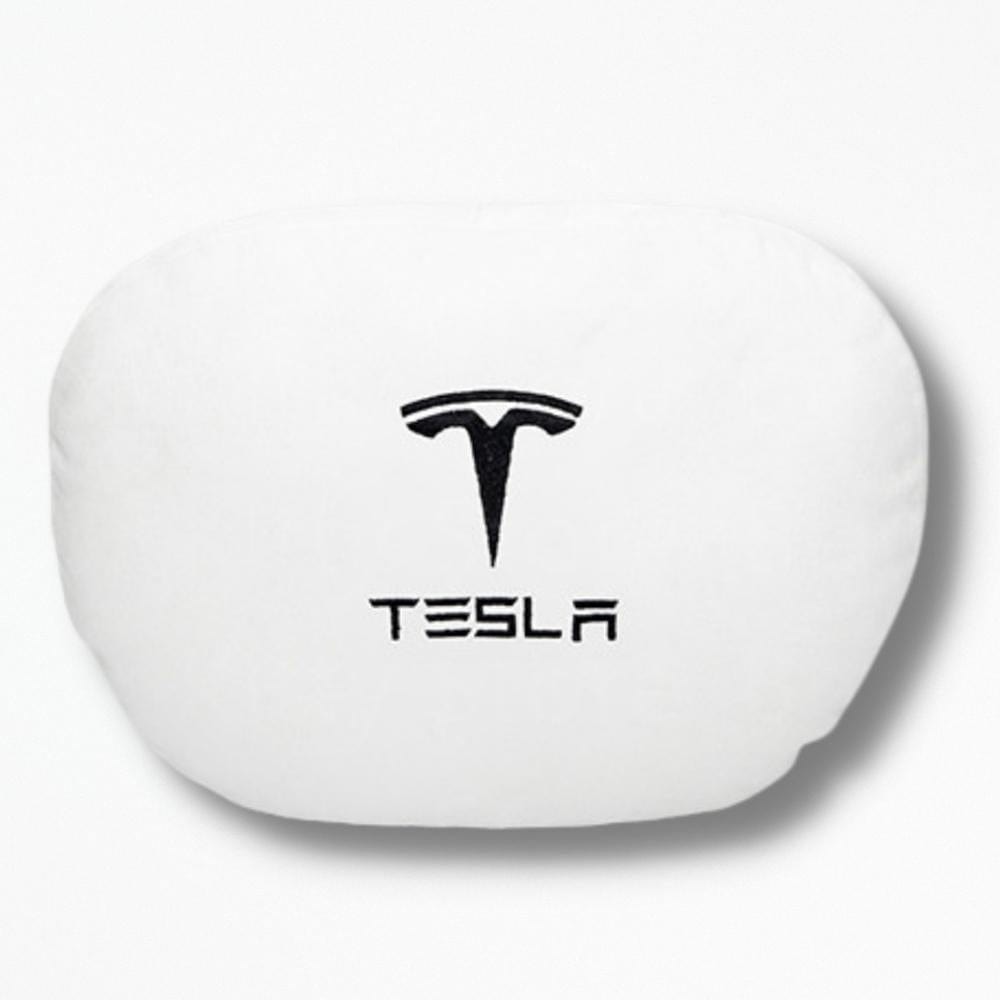 Coussin De Cou pour Voiture | NirvanaPillow™ 26x18x11 cm / Blanc