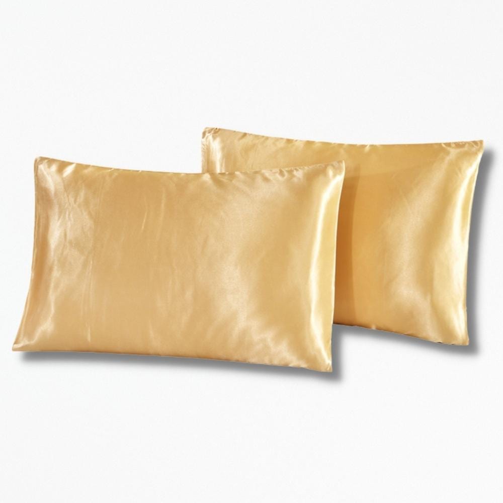 Coussin Doré en Soie | NirvanaPillow™ 51 x 76 cm / Doré