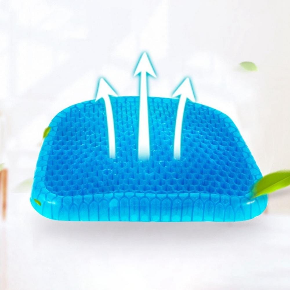 Coussin Ergonomique pour chaise de bureau | NirvanaPillow™ 40 x 35 cm / Bleu