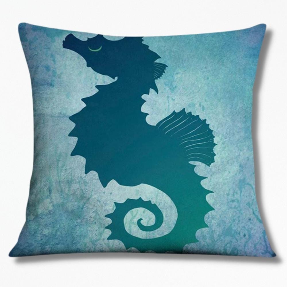 coussin jungle | NirvanaPillow™ 40 x 40 cm / Hippocampe