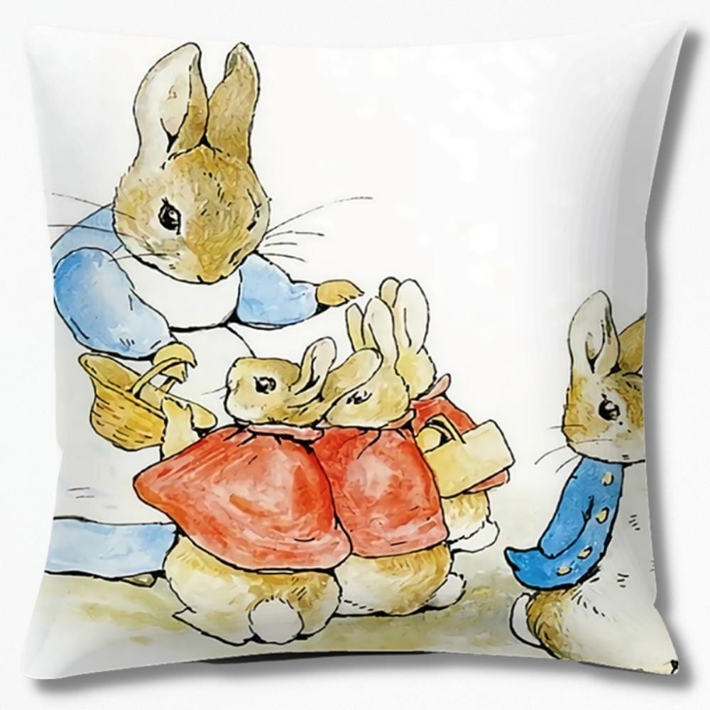 Coussin Motif Lapin | NirvanaPillow™ 60 X 60 cm / 5