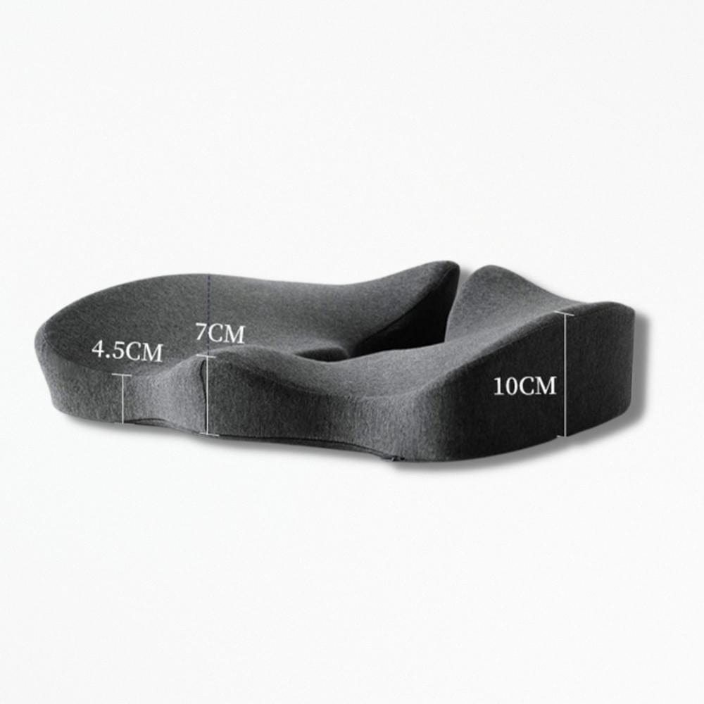 Coussin Pour Coccyx Cassé | NirvanaPillow™ 46 x 32 cm / Gris