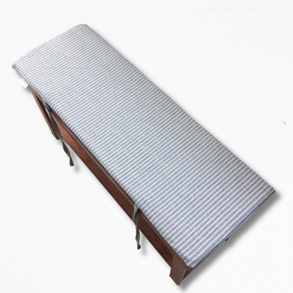 Coussin | Pour Salon de Jardin en Palette 100x30x2 cm / Gris Clair