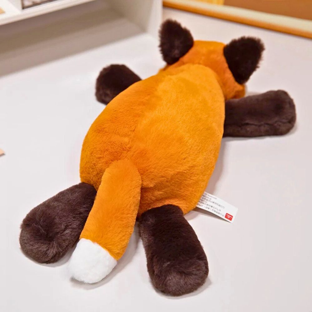 Coussin Renard En Peluche