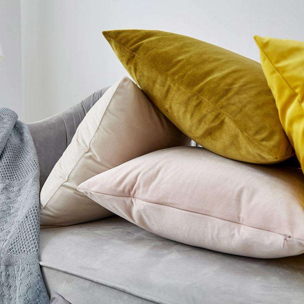 Beau Coussin en Velours de Coton | NirvanaPillow™