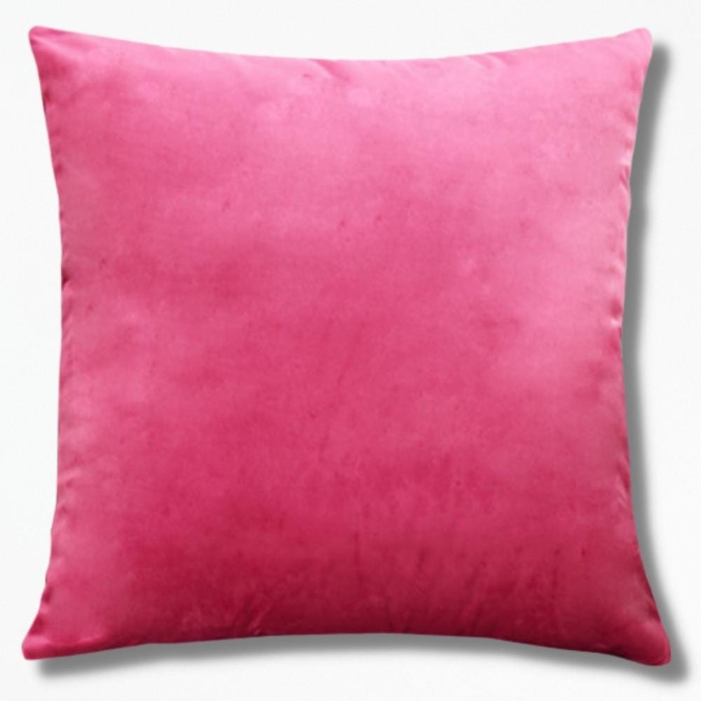 Beau Coussin en Velours de Coton | NirvanaPillow™ 70 x 70 cm / Rose