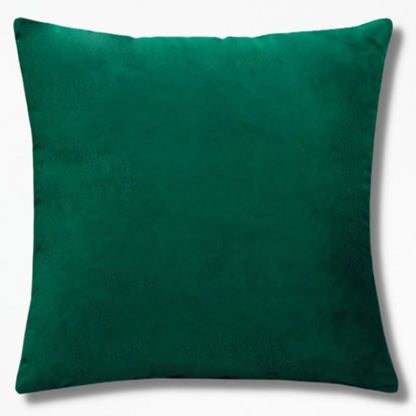 Beau Coussin en Velours de Coton | NirvanaPillow™ 70 x 70 cm / Vert Emeraude
