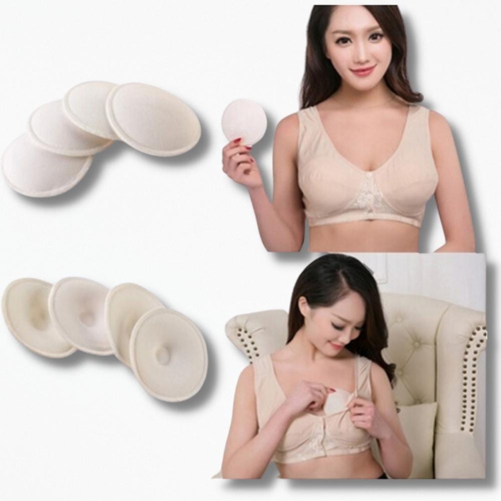 Coussin Absorbant Allaitement | NirvanaPillow™ 12 cm / Blanc