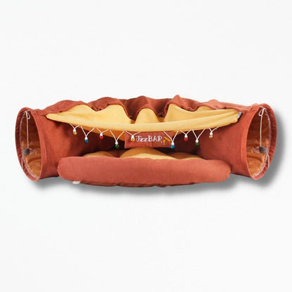 Coussin Anti Stress pour Chat | NirvanaPillow™ 99 x 27 cm / Marron