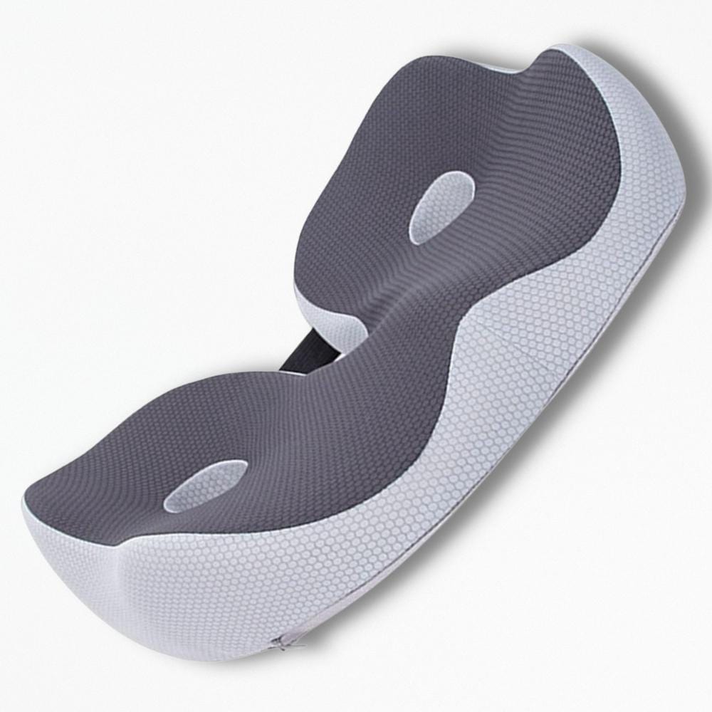 Coussin Assise Ergonomique | NirvanaPillow™ 48x39x14 cm / Gris
