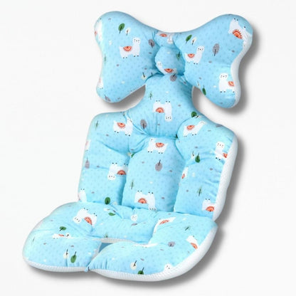 Coussin | Assise pour Poussette Universel 66x35 cm / Bleu