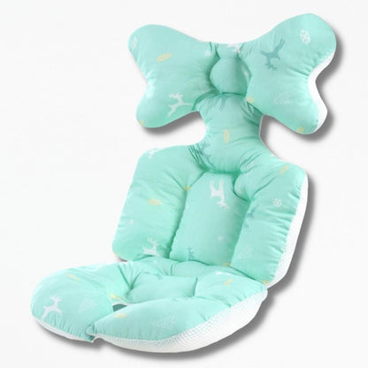 Coussin | Assise pour Poussette Universel 66x35 cm / Vert