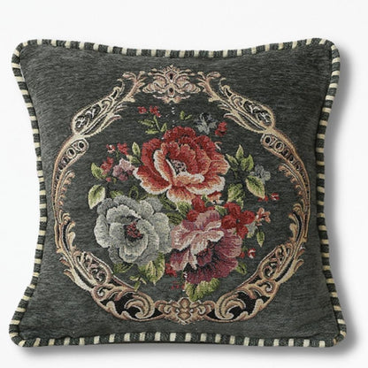 Coussin Avec des Fleurs | NirvanaPillow™ 45 x 45 cm / Vert