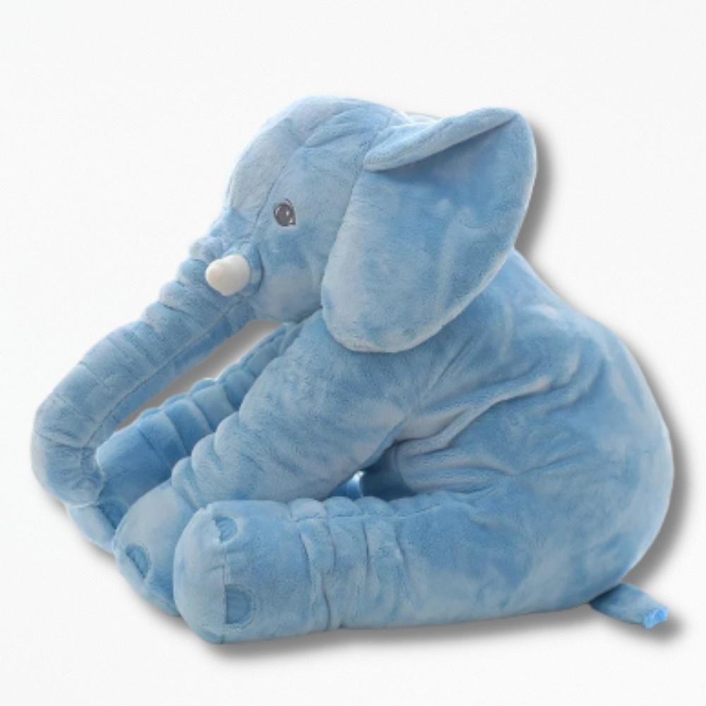 Coussin Bébé Eléphant | NirvanaPillow™ 80 Cm / Bleu