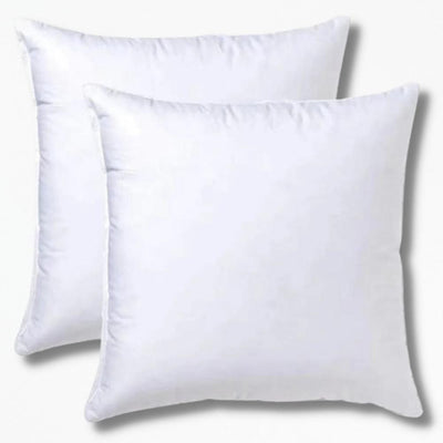 Coussin Blanc 100% Coton | NirvanaPillow™ 30 x 30 cm 100g / Blanc