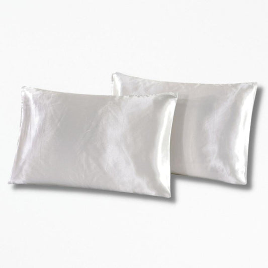 Coussin Blanc en Soie | NirvanaPillow™ 51 x 76 cm / Blanc