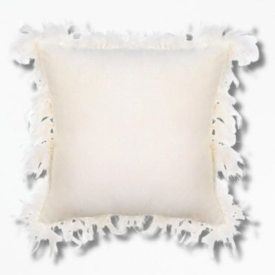 Coussin Blanc en Velours | NirvanaPillow™ 45 x 45 cm / Blanc