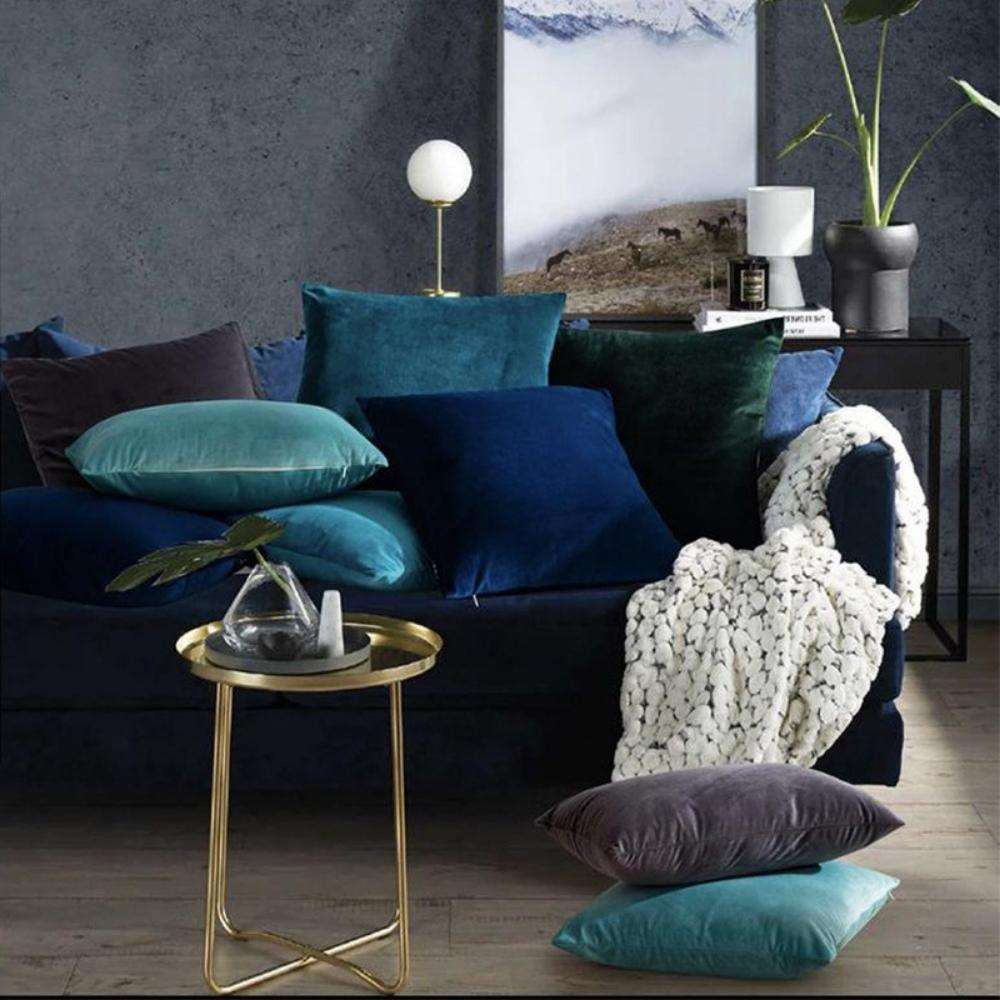 Coussin Bleu Turquoise | NirvanaPillow™ 30 x 50 cm / Bleu Canard