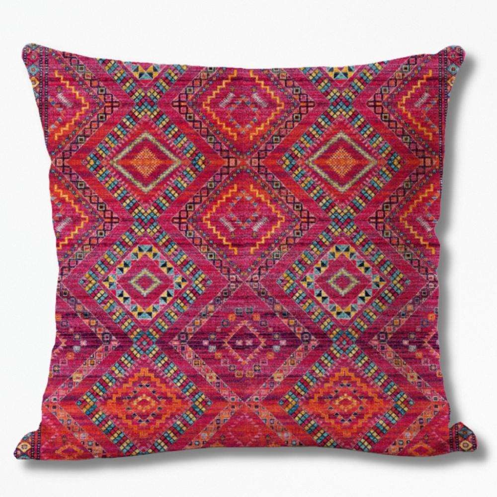 Coussin Bohème Rouge | NirvanaPillow™ 45 x 45 cm / 4