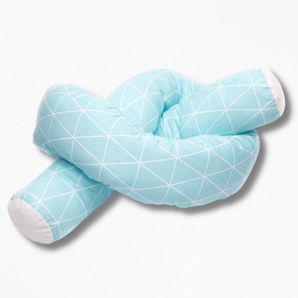 Coussin | Boudin Tour de Lit pour Bébé 200 cm / Bleu