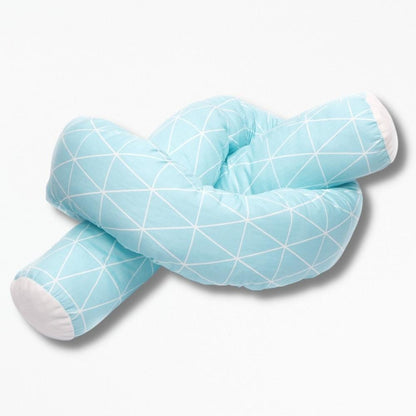 Coussin | Boudin Tour de Lit pour Bébé 200 cm / Bleu
