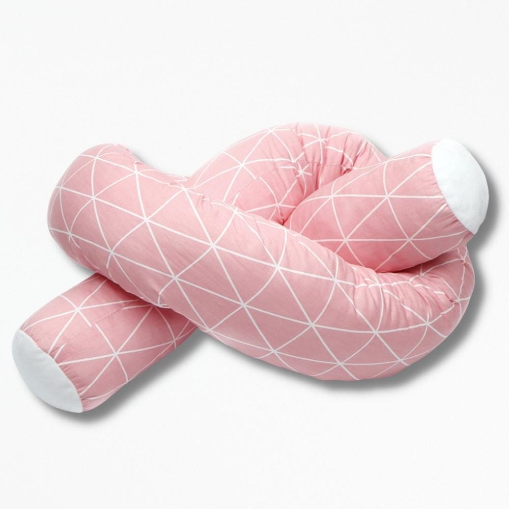 Coussin | Boudin Tour de Lit pour Bébé 200 cm / Rose