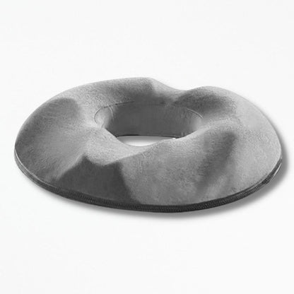 Coussin Bouée de Coccyx | NirvanaPillow™ 43 cm / Gris