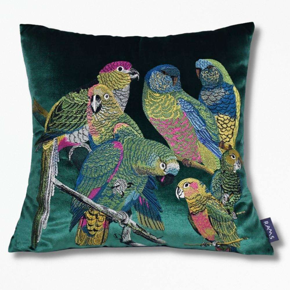 Coussin Brodé | NirvanaPillow™ 30 x 50 cm / Vert
