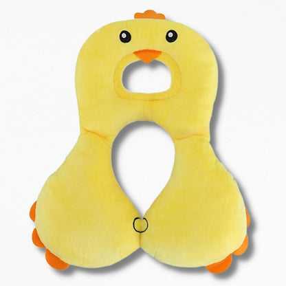 Coussin | Cale-Tête Voiture Pour Bébé 30x23 cm / Jaune