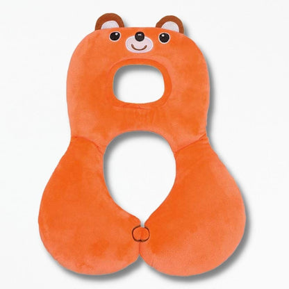 Coussin | Cale-Tête Voiture Pour Bébé 30x23 cm / Orange
