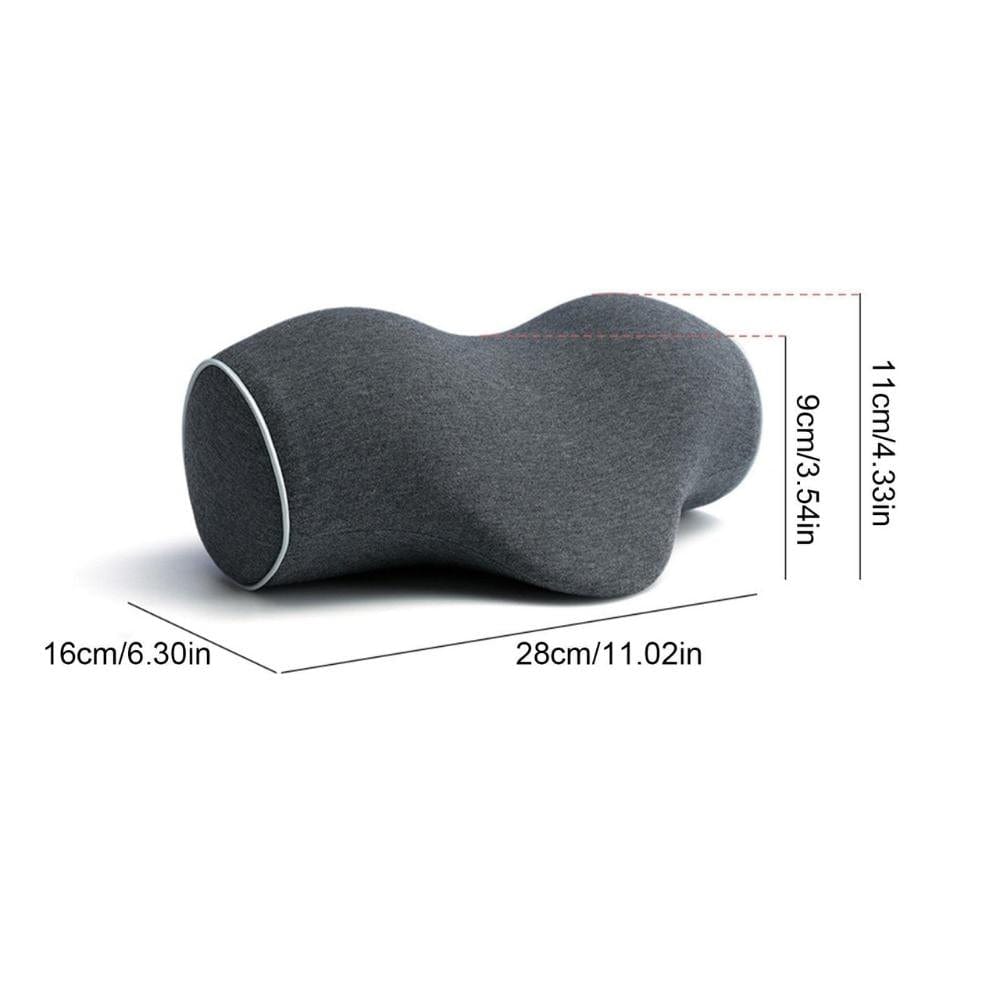 Coussin Cervical | NirvanaPillow™ 28x16x9 cm / Gris