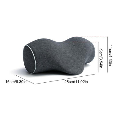 Coussin Cervical | NirvanaPillow™ 28x16x9 cm / Gris