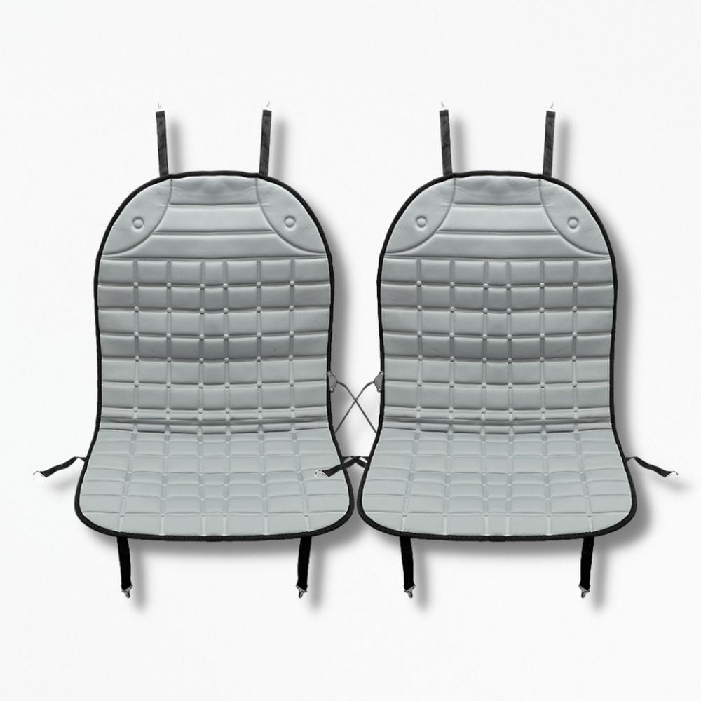 Coussin Chauffant pour Siège de Voiture | NirvanaPillow™ 92 x 48 cm / Gris