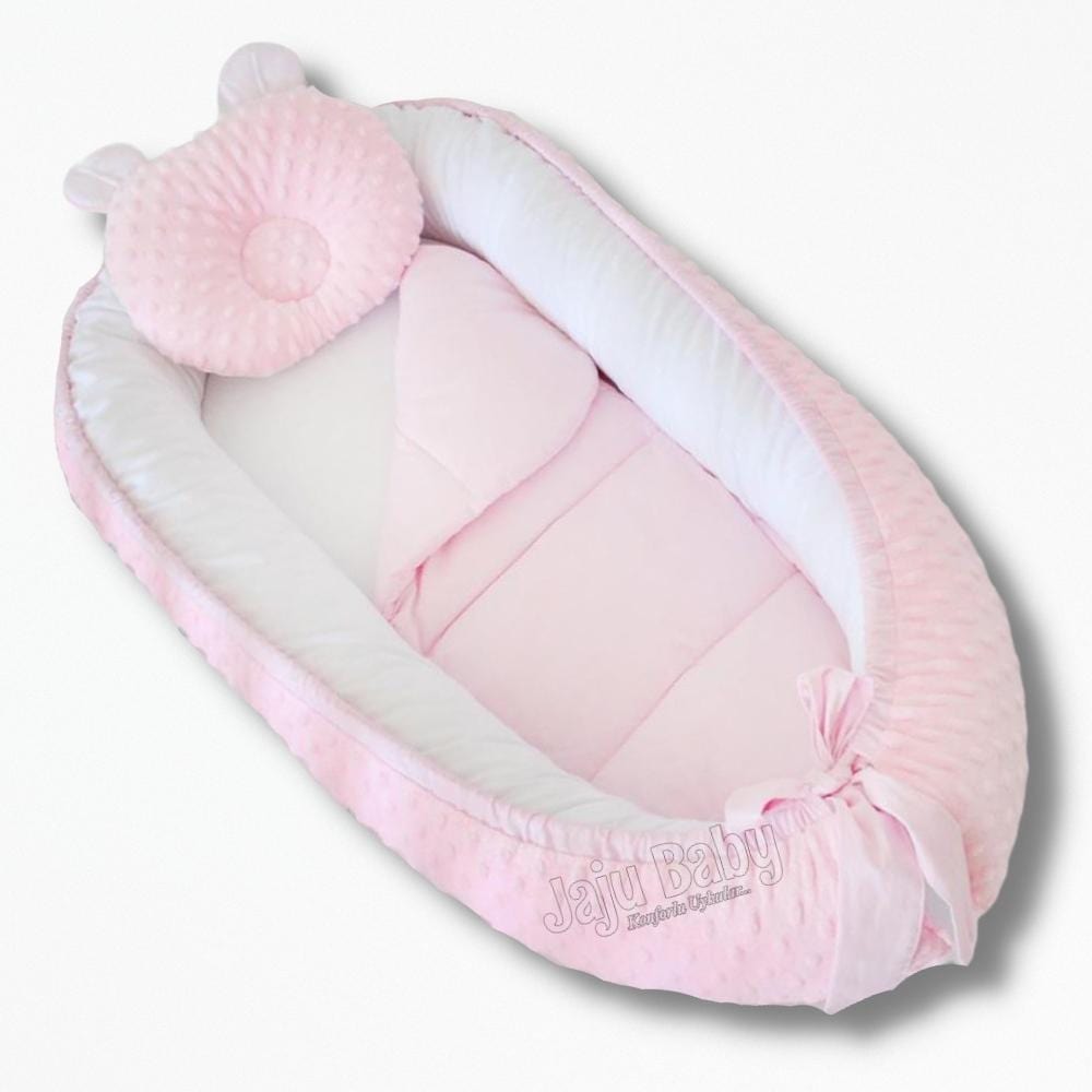 Coussin | Cocoon Pour Bébé  100x60 cm / Rose Clair