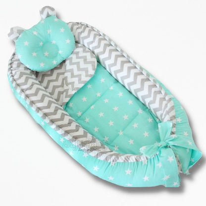 Coussin | Cocoon Pour Bébé  100x60 cm / Vert