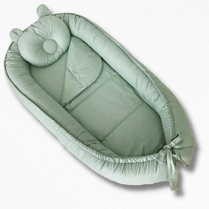 Coussin | Cocoon Pour Bébé  100x60 cm / Vert Olive