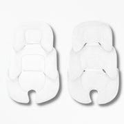 Coussin Confort Pour Poussette | NirvanaPillow™ 58 x 38 cm / Blanc