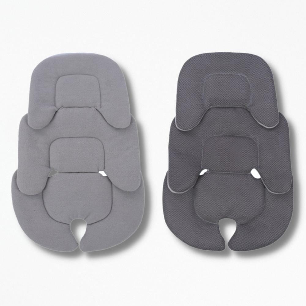 Coussin Confort Pour Poussette | NirvanaPillow™ 58 x 38 cm / Gris