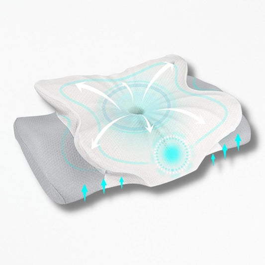 Coussin Confortable pour Dormir | NirvanaPillow™ 59x39x10 cm / Blanc