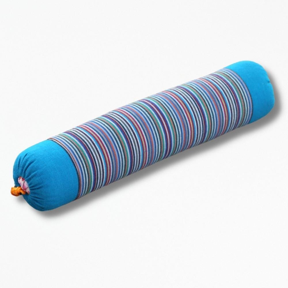 Coussin Cylindrique | NirvanaPillow™ 38 x 8 cm / Bleu