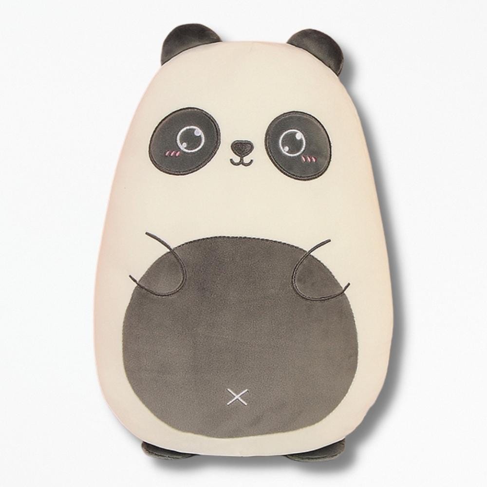 Coussin D'activité Bébé Panda | NirvanaPillow™ 40x45 cm / Noir Blanc