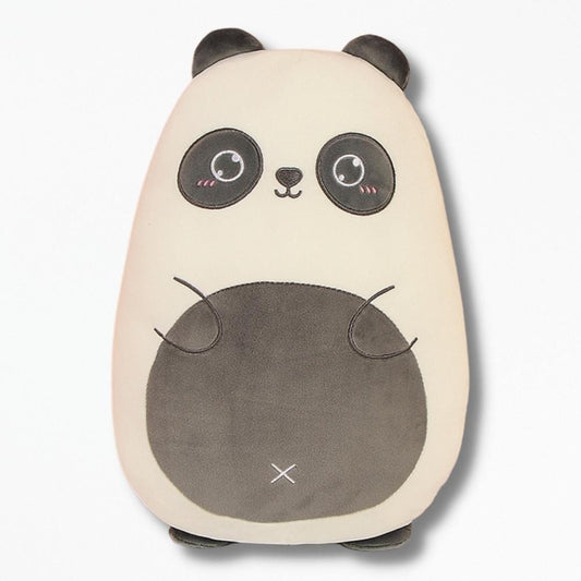 Coussin D'activité Bébé Panda | NirvanaPillow™ 40x45 cm / Noir Blanc