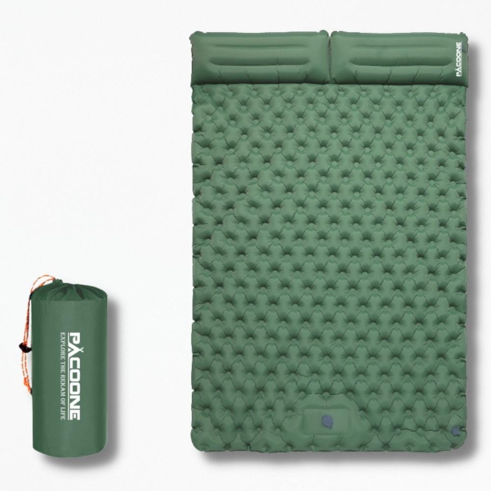 Coussin D'air Pneumatique | NirvanaPillow™ 20x200x6.5 cm / Vert