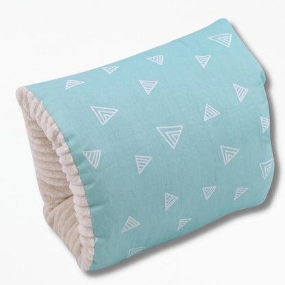 Coussin D'Allaitement Bras | NirvanaPillow™ 25x23 cm / Bleu Ciel