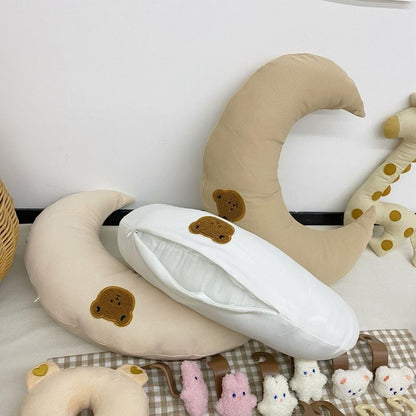 Coussin D'allaitement Pas Cher | NirvanaPillow™ 55x22x15 cm / Blanc Cassé