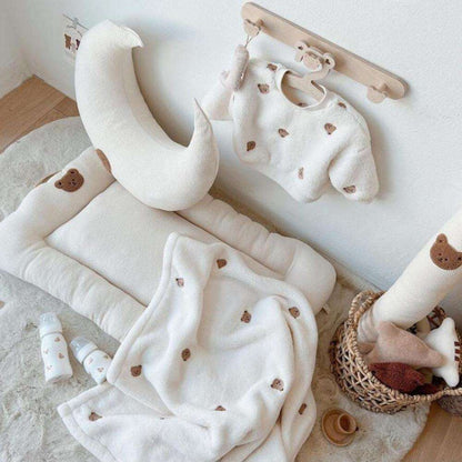 Coussin D'allaitement Pas Cher | NirvanaPillow™ 55x22x15 cm / Blanc Cassé